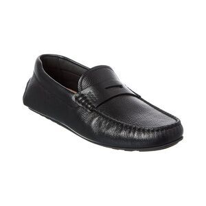 Hugo Boss Noel Leather Moccasin, Black